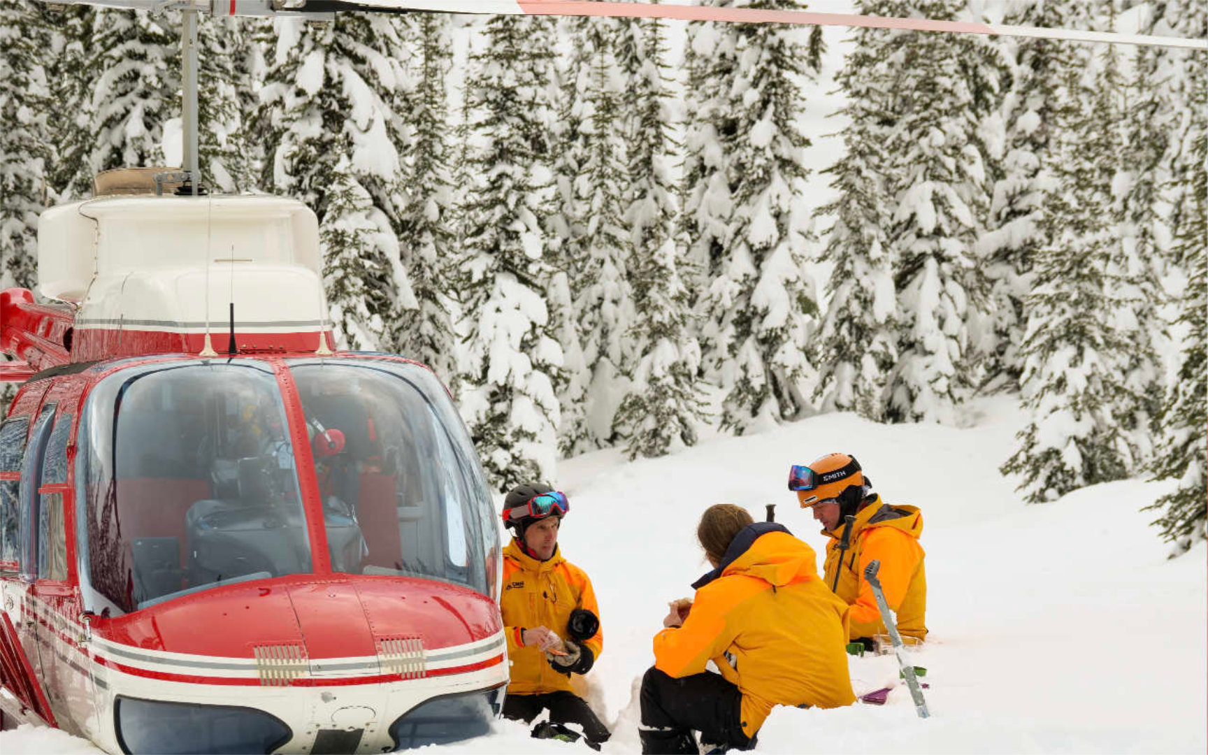 CMH Heliskiing Erfahrung Early out of Lodge - Frühere Abreise